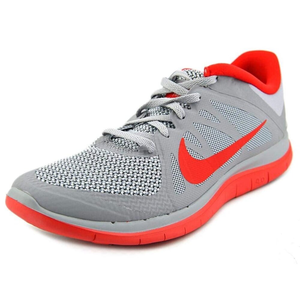 Nike Men's Running Shoes Free 4.0 V4 - Grey and Red Size 10.5